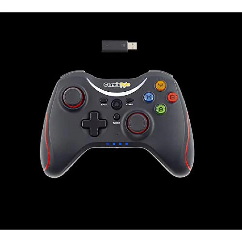 Cosmic Byte Callisto Wireless Gamepad with Programmable Buttons for Windows PC Cosmic Byte Callisto Wireless Gamepad with Programmable Buttons for Windows PC