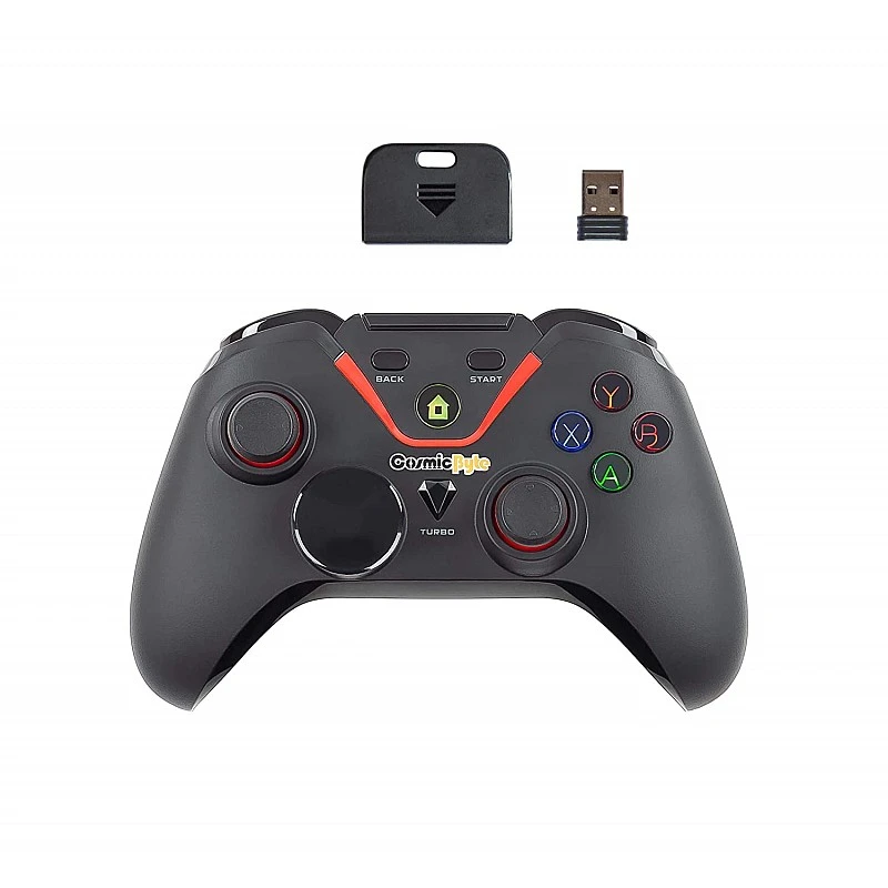Cosmic Byte Equinox Quasar Wireless Gamepad with Macro Buttons, Backlit for PC Cosmic Byte Equinox Quasar Wireless Gamepad with Macro Buttons, Backlit for PC