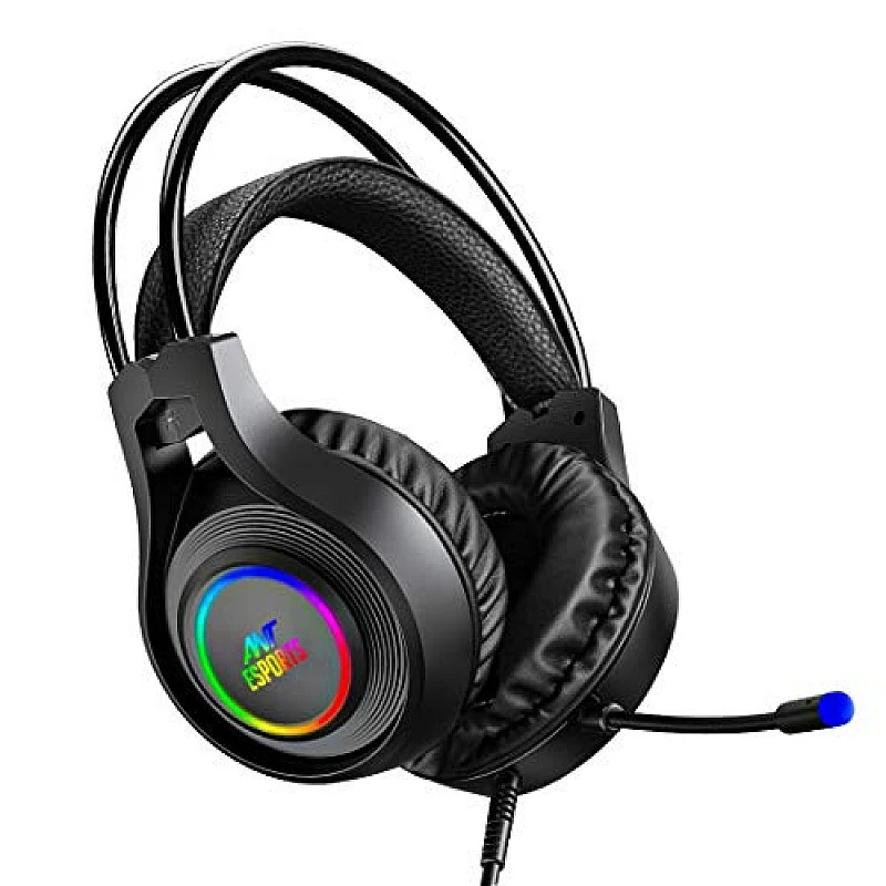 Ant Esports H570 7.1USB Surround Sound Gaming Headset with – Black Ant Esports H570 7.1USB Surround Sound Gaming Headset with – Black