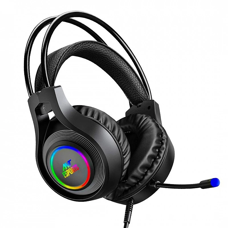 Ant Esports H570 7.1USB Surround Sound Gaming Headset with – Black Ant Esports H570 7.1USB Surround Sound Gaming Headset with – Black