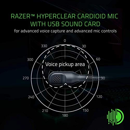 Razer Rz04-03230100-R3M1 Blackshark V2 Wired On Ear Headphones with Mic (Black) Razer Rz04-03230100-R3M1 Blackshark V2 Wired On Ear Headphones with Mic (Black)