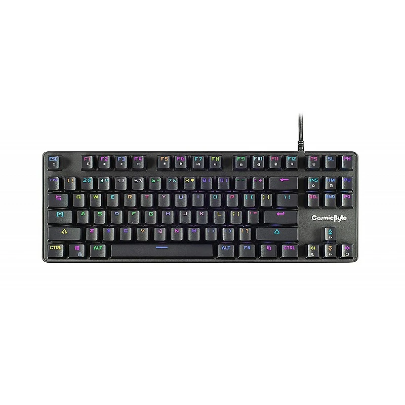 Cosmic Byte CB-GK-16 Firefly Per-Key RGB Ten-Keyless Mechanical Keyboard with Outemu Blue Switch Cosmic Byte CB-GK-16 Firefly Per-Key RGB Ten-Keyless Mechanical Keyboard with Outemu Blue Switch