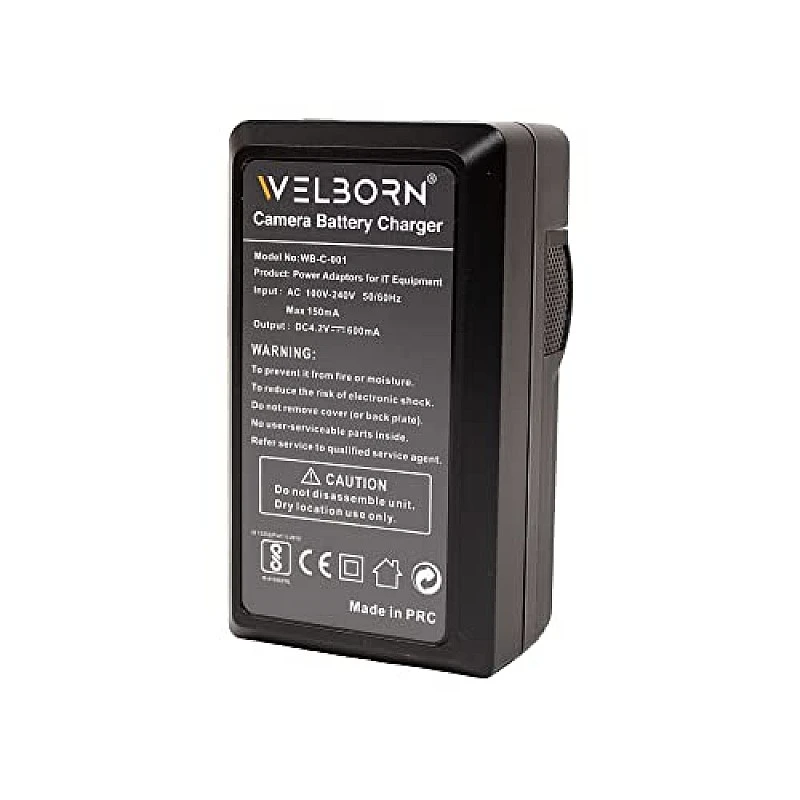 WELBORN Camera Battery Charger for Canon NB-5L Battery WELBORN Camera Battery Charger for Canon NB-5L Battery