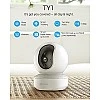 EZVIZ Security Camera Indoor Wi-Fi 2MP Motion Detection Smart Night Vision2-Way Audio Compatible with Alexa (TY1,White) EZVIZ Security Camera Indoor Wi-Fi 2MP Motion Detection Smart Night Vision2-Way Audio Compatible with Alexa (TY1,White)