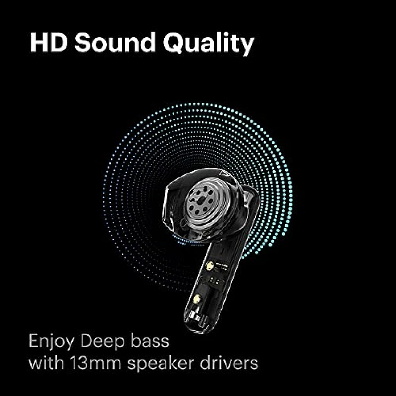 Noise Air Buds Truly Wireless Earbuds with Mic for Crystal Clear Calls, HD Sound, - Jet Black Noise Air Buds Truly Wireless Earbuds with Mic for Crystal Clear Calls, HD Sound, - Jet Black