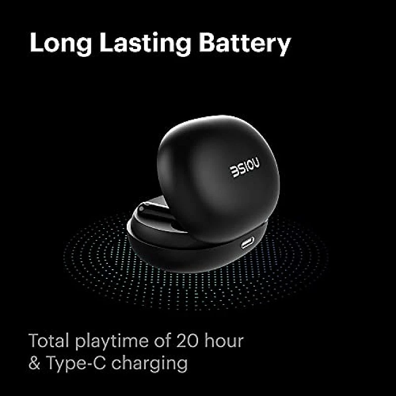 Noise Air Buds Truly Wireless Earbuds with Mic for Crystal Clear Calls, HD Sound, - Jet Black Noise Air Buds Truly Wireless Earbuds with Mic for Crystal Clear Calls, HD Sound, - Jet Black