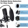 MAONO AU-PM320S Professional XLR Condenser Microphone Kit, Cardioid Vocal Studio Recording Mic for Streaming, Voice Over, Project, Home-Studio