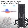 MAONO AU-PM320S Professional XLR Condenser Microphone Kit, Cardioid Vocal Studio Recording Mic for Streaming, Voice Over, Project, Home-Studio