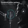 MAONO AU-PM320S Professional XLR Condenser Microphone Kit, Cardioid Vocal Studio Recording Mic for Streaming, Voice Over, Project, Home-Studio
