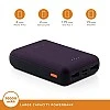URBN 10000 mAh Li-Polymer Ultra Compact Power Bank 12W Fast Charge Dual USB Output Pocket Size (Purple) URBN 10000 mAh Li-Polymer Ultra Compact Power Bank 12W Fast Charge Dual USB Output Pocket Size (Purple)
