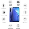 Realme 6 (Comet Blue, 4GB RAM, 64GB Storage) Refurbished