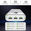 VEGER W3008 LCD Display 30000 mAh Li-Polymer Potable Power Bank (White) VEGER W3008 LCD Display 30000 mAh Li-Polymer Potable Power Bank (White)
