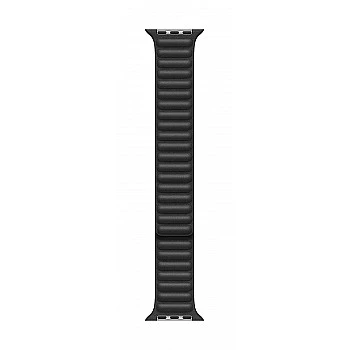 Apple Watch Leather Link (44mm) - Black - Small 