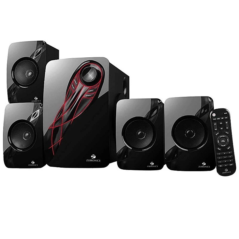 Zebronics Zeb-Jellyfish Pro 4.1 Multimedia Speaker with Smartphone Control Zebronics Zeb-Jellyfish Pro 4.1 Multimedia Speaker with Smartphone Control