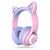 iClever BTH13 Bluetooth Kids Headphones with Mic, Over Ear Headphone Purple iClever BTH13 Bluetooth Kids Headphones with Mic, Over Ear Headphone Purple