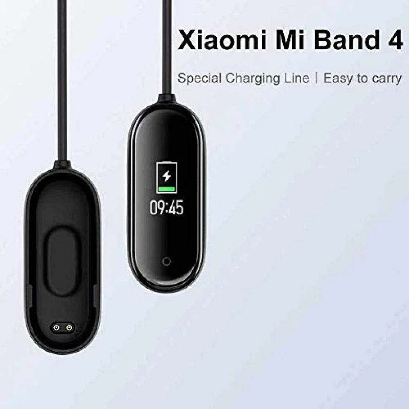 Mi Band 5 USB Charger Charging Cable Easy Replacement Cord Dock Band 5 Only Black Mi Band 5 USB Charger Charging Cable Easy Replacement Cord Dock Band 5 Only Black