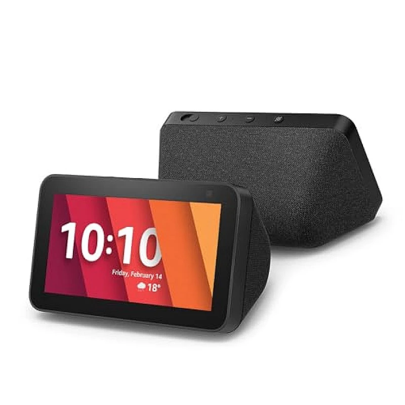 Amazon Echo Show 5 (2nd Gen) - Smart speaker with 5.5" screen, crisp sound and Alexa (Black) Amazon Echo Show 5 (2nd Gen) - Smart speaker with 5.5" screen, crisp sound and Alexa (Black)