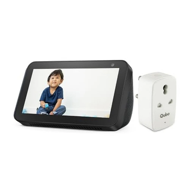 Amazon Echo Show 5 (2nd Gen) - Smart speaker with 5.5" screen, crisp sound and Alexa (Black) Amazon Echo Show 5 (2nd Gen) - Smart speaker with 5.5" screen, crisp sound and Alexa (Black)