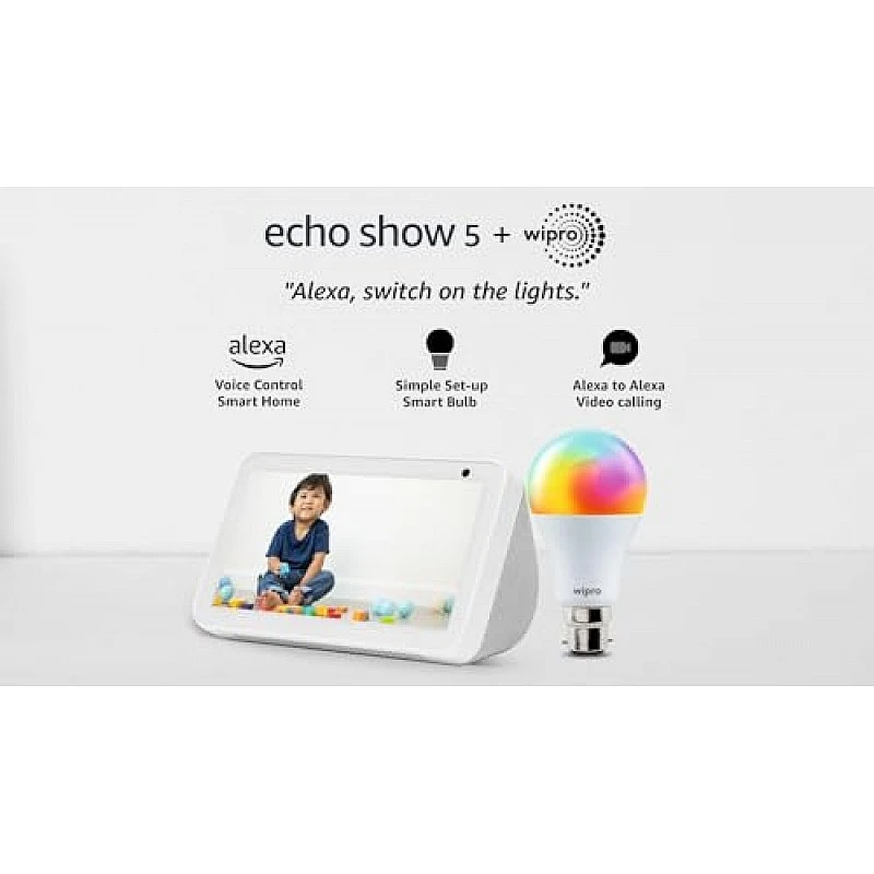 Amazon Echo Show 5 (2nd Gen) - Smart speaker with 5.5" screen, crisp sound and Alexa (Black) Amazon Echo Show 5 (2nd Gen) - Smart speaker with 5.5" screen, crisp sound and Alexa (Black)
