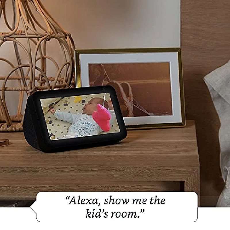 Amazon Echo Show 5 (2nd Gen) - Smart speaker with 5.5" screen, crisp sound and Alexa (Black) Amazon Echo Show 5 (2nd Gen) - Smart speaker with 5.5" screen, crisp sound and Alexa (Black)