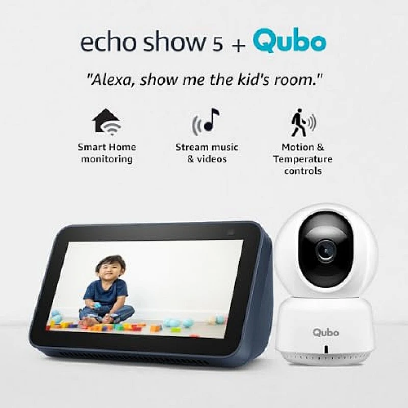 Amazon Echo Show 5 (2nd Gen) - Smart speaker with 5.5" screen, crisp sound and Alexa (Black) Amazon Echo Show 5 (2nd Gen) - Smart speaker with 5.5" screen, crisp sound and Alexa (Black)