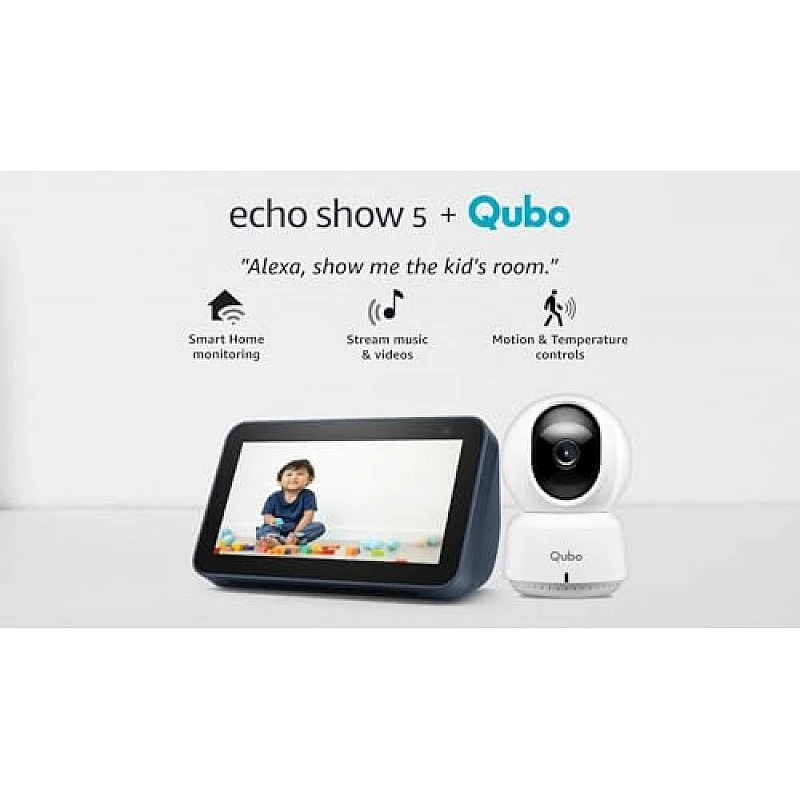 Amazon Echo Show 5 (2nd Gen) - Smart speaker with 5.5" screen, crisp sound and Alexa (Black) Amazon Echo Show 5 (2nd Gen) - Smart speaker with 5.5" screen, crisp sound and Alexa (Black)