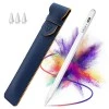 Tukzer Stylus Pen, iPad Pencil with Palm Rejection Tilt Sensor (3 Spare Tips) Tukzer Stylus Pen, iPad Pencil with Palm Rejection Tilt Sensor (3 Spare Tips)