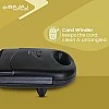 Bajaj SWX 4 Deluxe 800-Watt 2-Slice Grill Sandwich Maker Non-Stick Coated Plates for Easy-to-Clean Black Sandwich Toaster Bajaj SWX 4 Deluxe 800-Watt 2-Slice Grill Sandwich Maker Non-Stick Coated Plates for Easy-to-Clean Black Sandwich Toaster