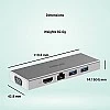 ASUS OS200 USB-C DONGLE with Two USB 3.0 Ports, Gigabit Ethernet Port, HDMI and VGA, White ASUS OS200 USB-C DONGLE with Two USB 3.0 Ports, Gigabit Ethernet Port, HDMI and VGA, White