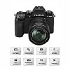Fujifilm X-S10 Mirrorless Camera Body with XF18-55mm Lens (APS-C X-Trans CMOS 4 Sensor & FHD/240P) - Black Fujifilm X-S10 Mirrorless Camera Body with XF18-55mm Lens (APS-C X-Trans CMOS 4 Sensor & FHD/240P) - Black