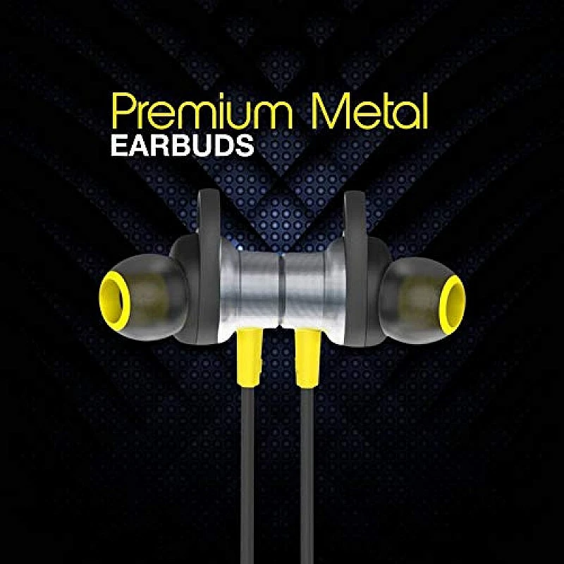 Infinity Glide N120 Bluetooth Wireless In Ear Earphones with Mic Black And Yellow Infinity Glide N120 Bluetooth Wireless In Ear Earphones with Mic Black And Yellow