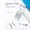 Dyazo 6 Angles Adjustable Aluminum Ergonomic Foldable Portable Tabletop Laptop Desktop Riser Stand Holder (Silver) Dyazo 6 Angles Adjustable Aluminum Ergonomic Foldable Portable Tabletop Laptop Desktop Riser Stand Holder (Silver)