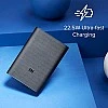 MI 10000mAh Lithium Ion Pocket Pro Power Bank with 22.5 Watt Fast Charging Black MI 10000mAh Lithium Ion Pocket Pro Power Bank with 22.5 Watt Fast Charging Black