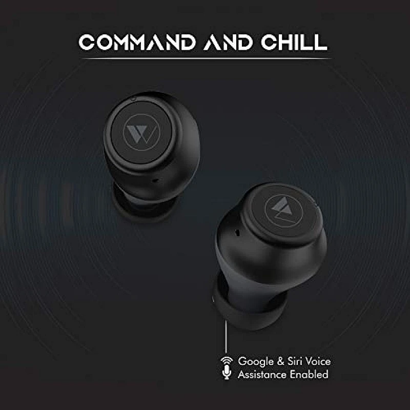 Wings Slay TWS Bluetooth 5.0 True Wireless TWS in Ear Earbuds Earphones with Mic Super Compact Charging Case (Black) Wings Slay TWS Bluetooth 5.0 True Wireless TWS in Ear Earbuds Earphones with Mic Super Compact Charging Case (Black)