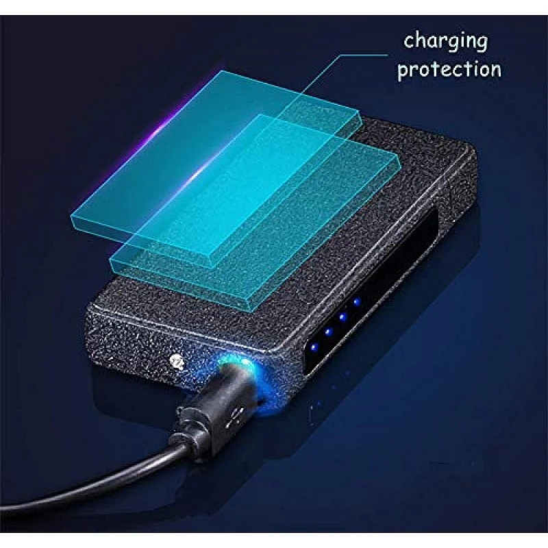 Airtree Electric Dual Arc Plasma Sensor Lighter Square Shape with LED Indicator Sensor, Fingerprint, USB Rechargeable Airtree Electric Dual Arc Plasma Sensor Lighter Square Shape with LED Indicator Sensor, Fingerprint, USB Rechargeable