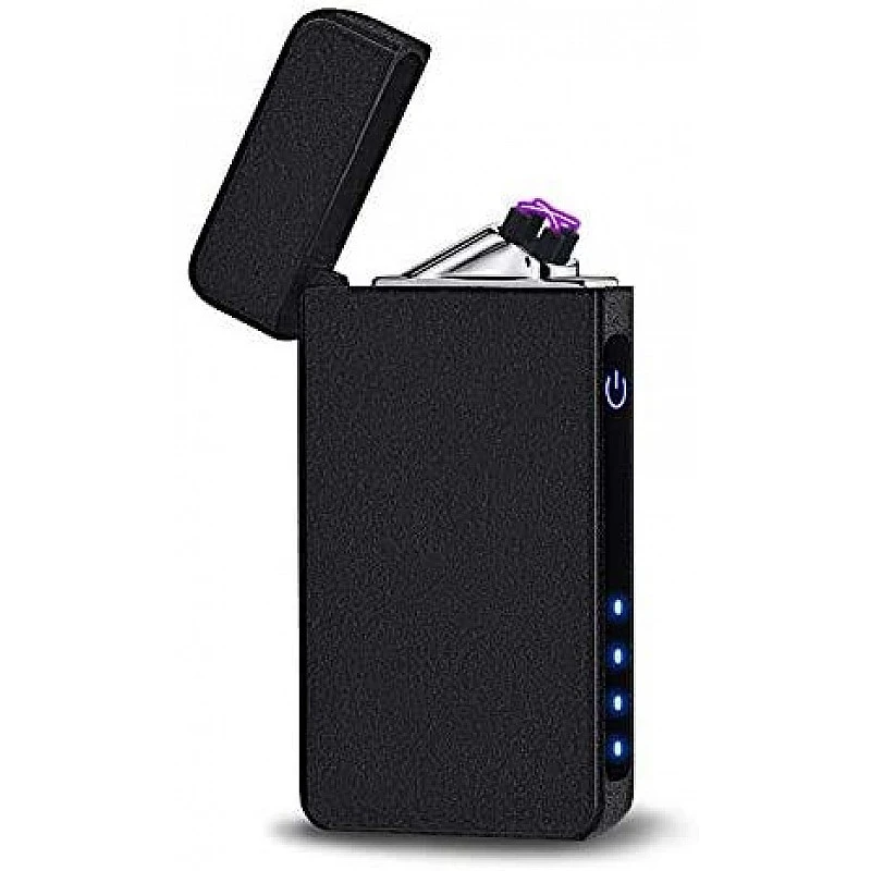 Airtree Electric Dual Arc Plasma Sensor Lighter Square Shape with LED Indicator Sensor, Fingerprint, USB Rechargeable Airtree Electric Dual Arc Plasma Sensor Lighter Square Shape with LED Indicator Sensor, Fingerprint, USB Rechargeable
