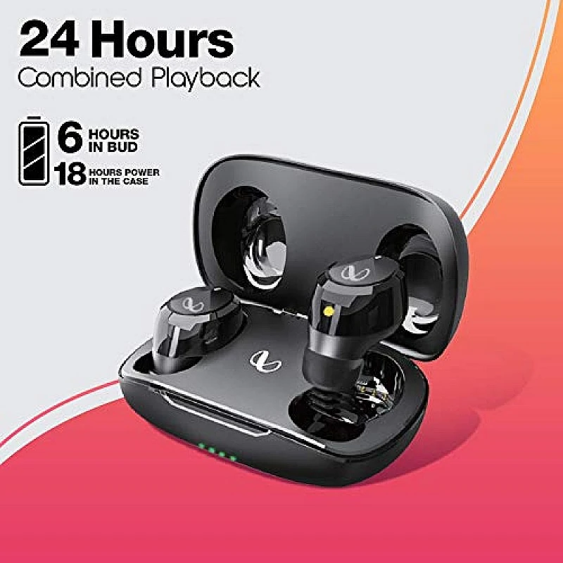 Infinity JBL Swing 350 Truly Wireless Bluetooth In Ear Headphone with Mic Black Infinity JBL Swing 350 Truly Wireless Bluetooth In Ear Headphone with Mic Black