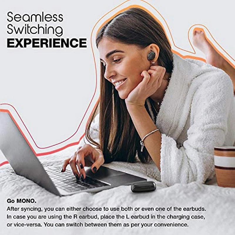 Infinity JBL Swing 350 Truly Wireless Bluetooth In Ear Headphone with Mic Black Infinity JBL Swing 350 Truly Wireless Bluetooth In Ear Headphone with Mic Black
