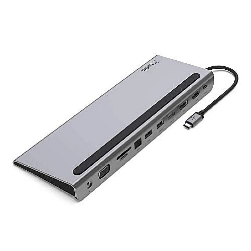 Belkin USB C Hub, 11-in-1 MultiPort Adapter Dock Belkin USB C Hub, 11-in-1 MultiPort Adapter Dock
