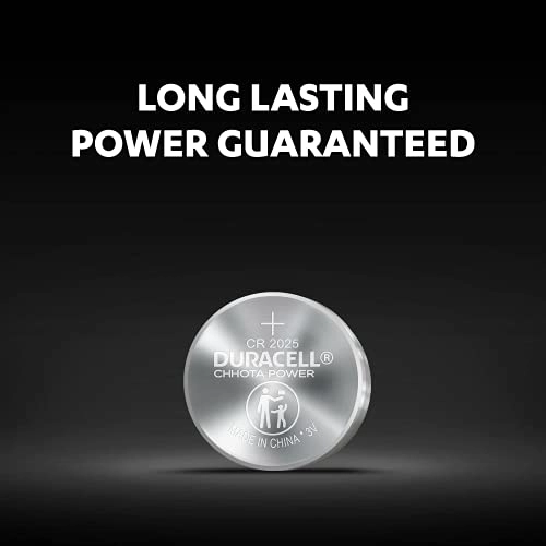 Duracell CR2025 3V Lithium Coin Battery, 20 pcs, 2025 Coin Button-Cell-Battery-DL2025