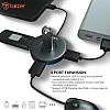 Tukzer 4-Ports USB A to USB 3.0 HUB with High-Speed Data Transfer & Fast Charging| Compatible for MacBook, Mac Mini, iMac Pro (Black) Tukzer 4-Ports USB A to USB 3.0 HUB with High-Speed Data Transfer & Fast Charging| Compatible for MacBook, Mac Mini, iMac Pro (Black)