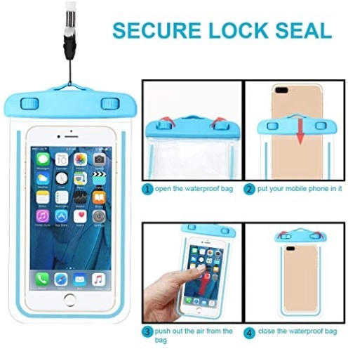 AIRTREE Waterproof Phone Pouch – Universal Case for Pool & Beach AIRTREE Waterproof Phone Pouch – Universal Case for Pool & Beach
