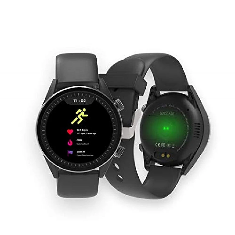 WatchOut Wearables Presents Mad Gaze : World's First Gesture Controlled Smartwatch (Black) WatchOut Wearables Presents Mad Gaze : World's First Gesture Controlled Smartwatch (Black)