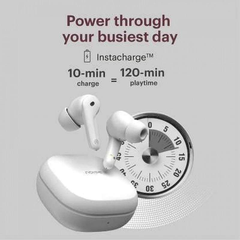 Noise Buds Prima 2 In Ear Earbuds Bluetooth Headset (Pearl White) Noise Buds Prima 2 In Ear Earbuds Bluetooth Headset (Pearl White)