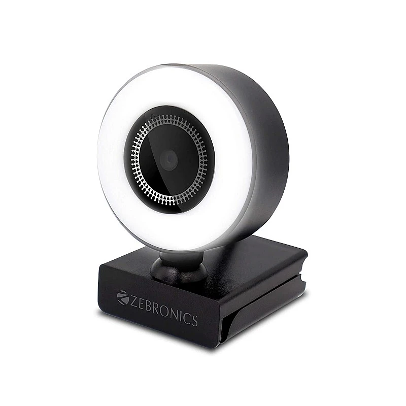 ZEBRONICS Zeb-Ultimate Star webcamera with 5P Lens 1920x1080 Full HD Resolution with Built-in mic ZEBRONICS Zeb-Ultimate Star webcamera with 5P Lens 1920x1080 Full HD Resolution with Built-in mic