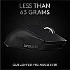 Logitech G PRO X Superlight Wireless USB Gaming Mouse, Ultra Lightweight 63 g, Hero 25K Sensor Black Logitech G PRO X Superlight Wireless USB Gaming Mouse, Ultra Lightweight 63 g, Hero 25K Sensor Black