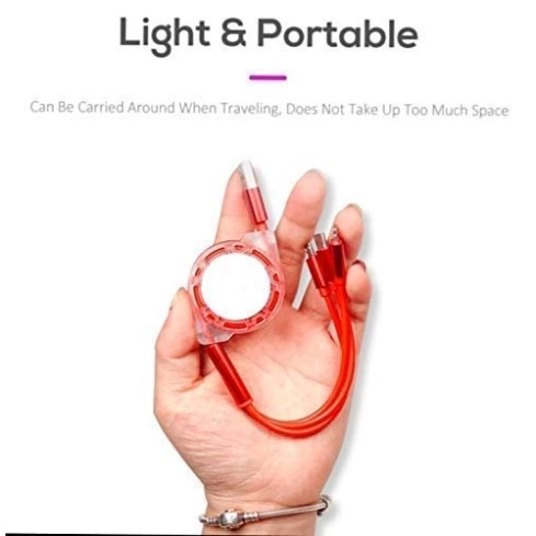 Airtree Retractable 3-in-1 USB Charging Cable | Multi-Device Compatible