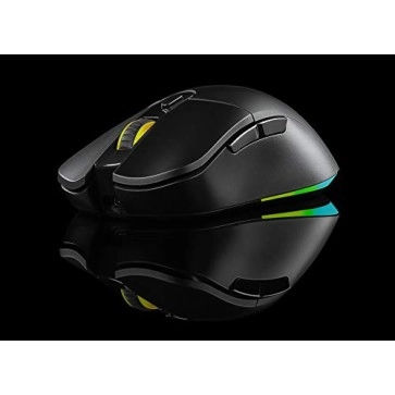 Cosmic Byte Hyperion Wireless Wired Dual Mode Gaming Mouse Rechargeable 1000Hz (Black)