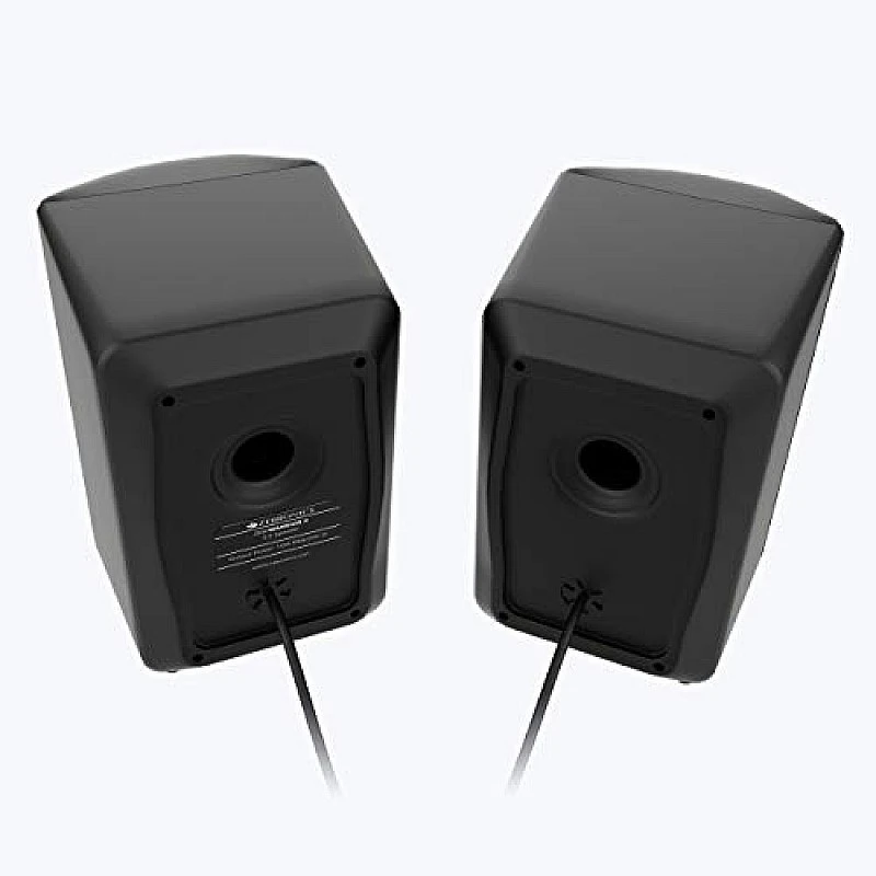 ZEBRONICS Zeb-Warrior II 10 watts 2.0 Multimedia Speaker with RGB Lights, USB Powered, AUX Input, Volume Control Pod for PC ZEBRONICS Zeb-Warrior II 10 watts 2.0 Multimedia Speaker with RGB Lights, USB Powered, AUX Input, Volume Control Pod for PC