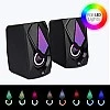 ZEBRONICS Zeb-Warrior II 10 watts 2.0 Multimedia Speaker with RGB Lights, USB Powered, AUX Input, Volume Control Pod for PC ZEBRONICS Zeb-Warrior II 10 watts 2.0 Multimedia Speaker with RGB Lights, USB Powered, AUX Input, Volume Control Pod for PC